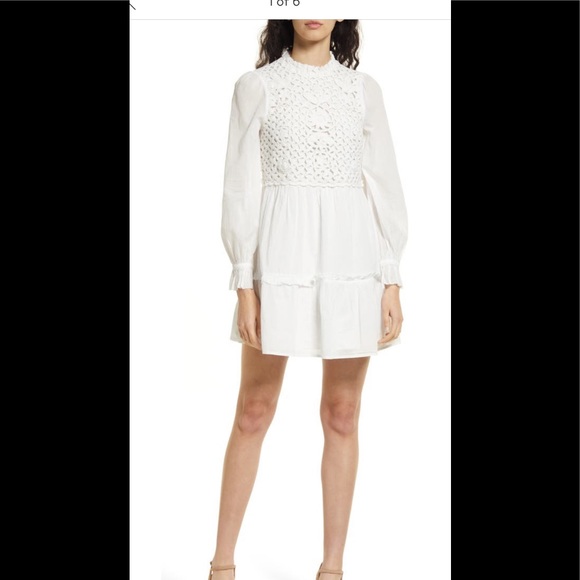 White Cotton Mini - Picture 2 of 8